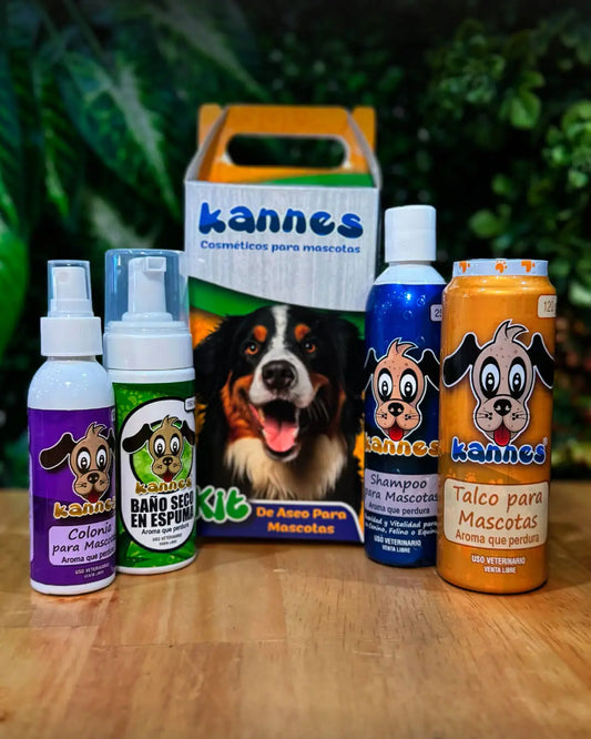 KIT DE ASEO PERROS x4