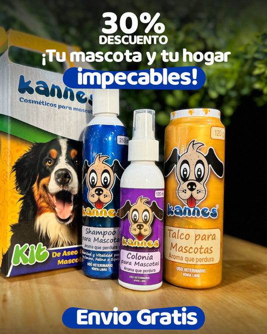 KIT DE ASEO PERROS x3